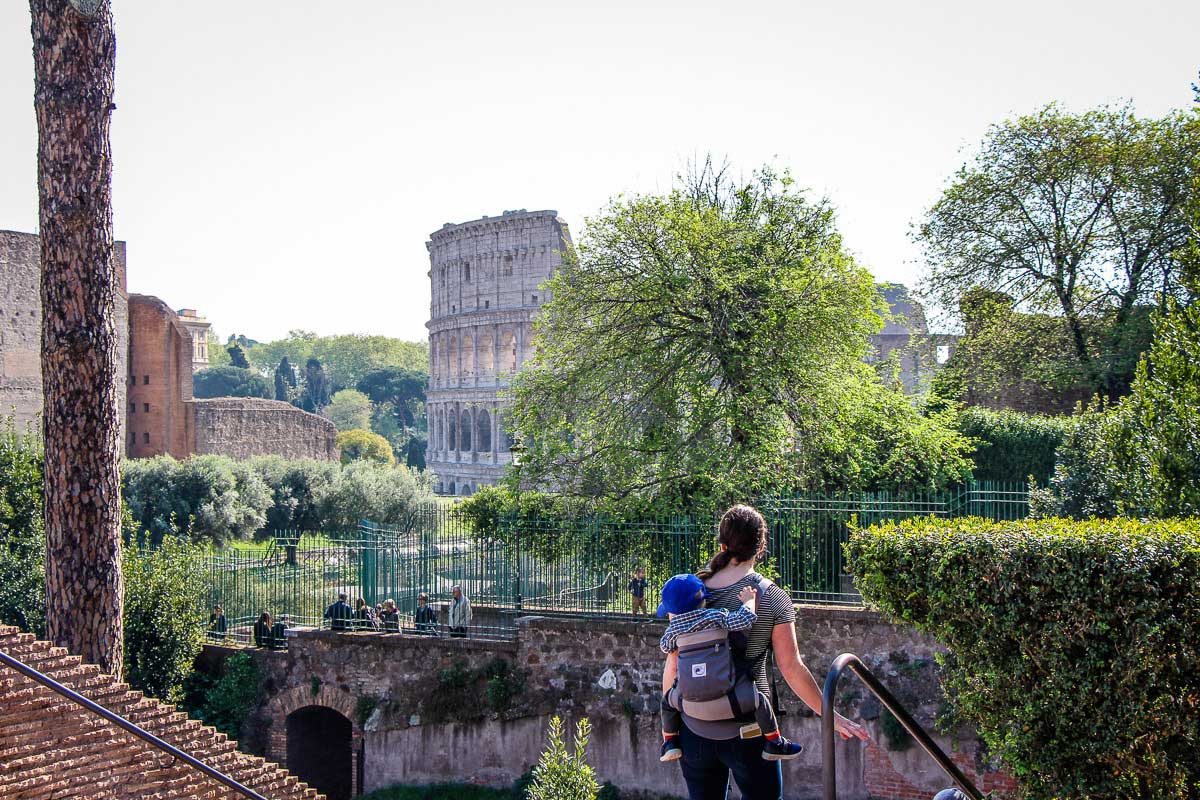 Visiting Rome with a baby and toddler