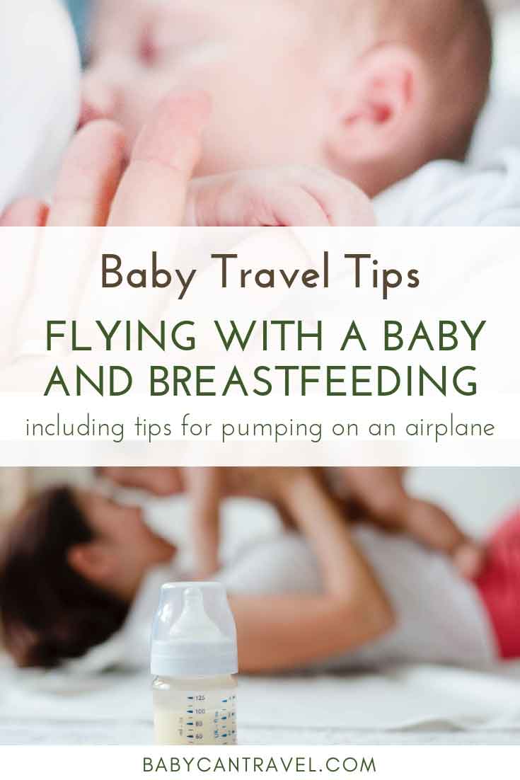 Breastfeeding on a Plane Baby Can Travel