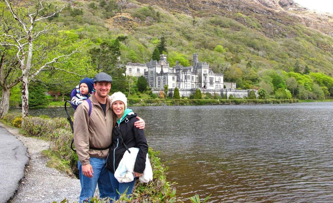 Ireland with toddler or baby - Kylemore Abbey