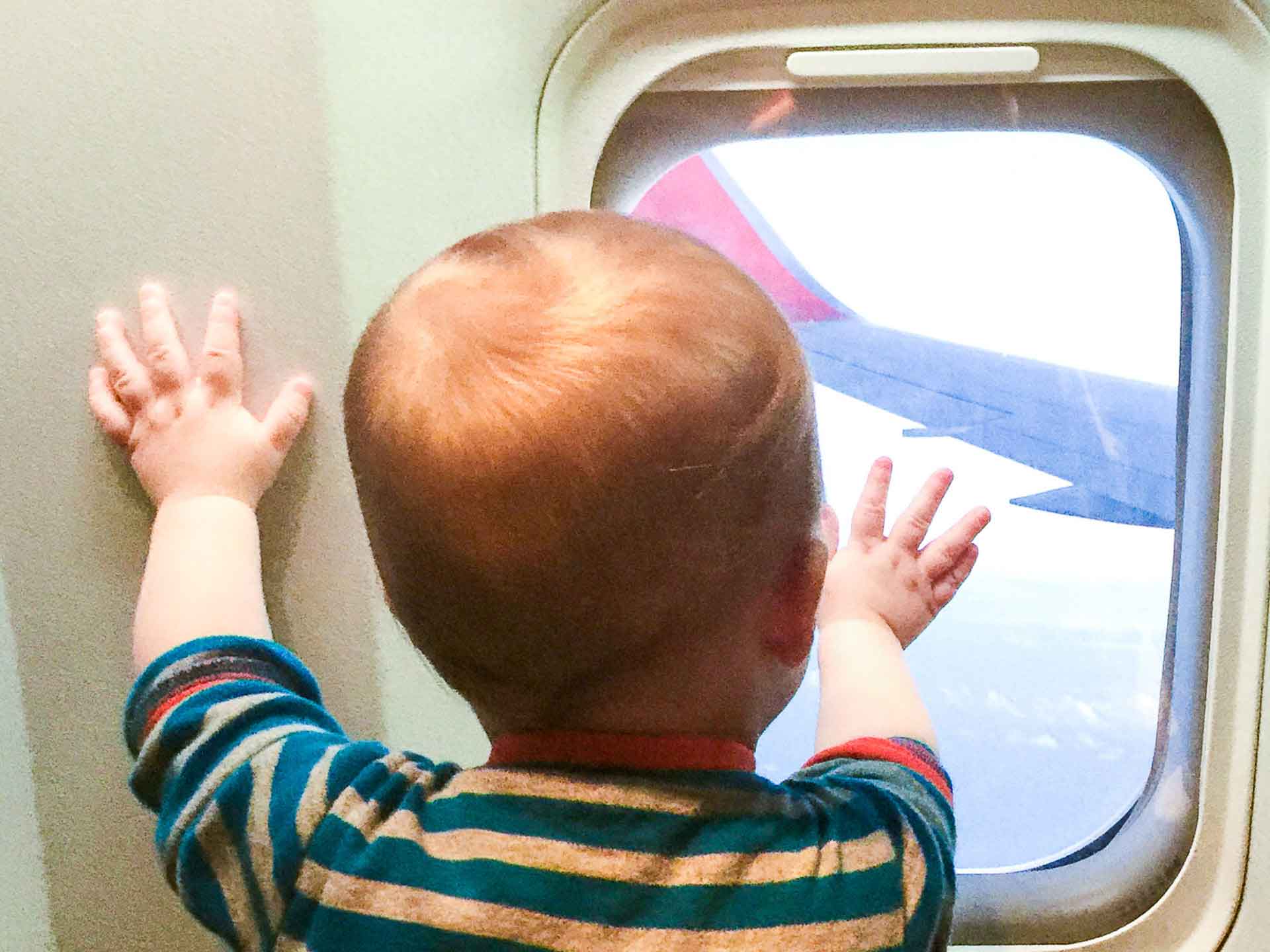 small toys for toddlers on a plane