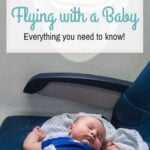 Flying with a baby