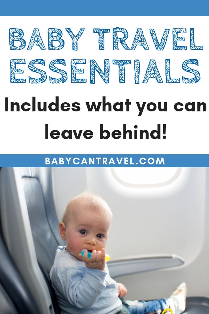 22 MustHave Baby Travel Essentials for 2022 Baby Can Travel