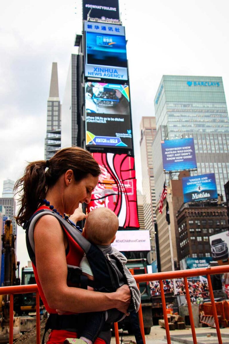 New York with a Baby Baby Can Travel