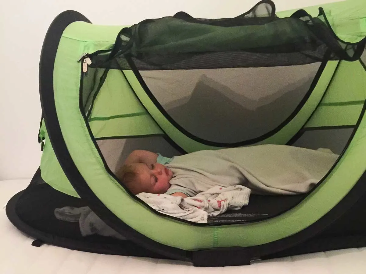 travel crib tent