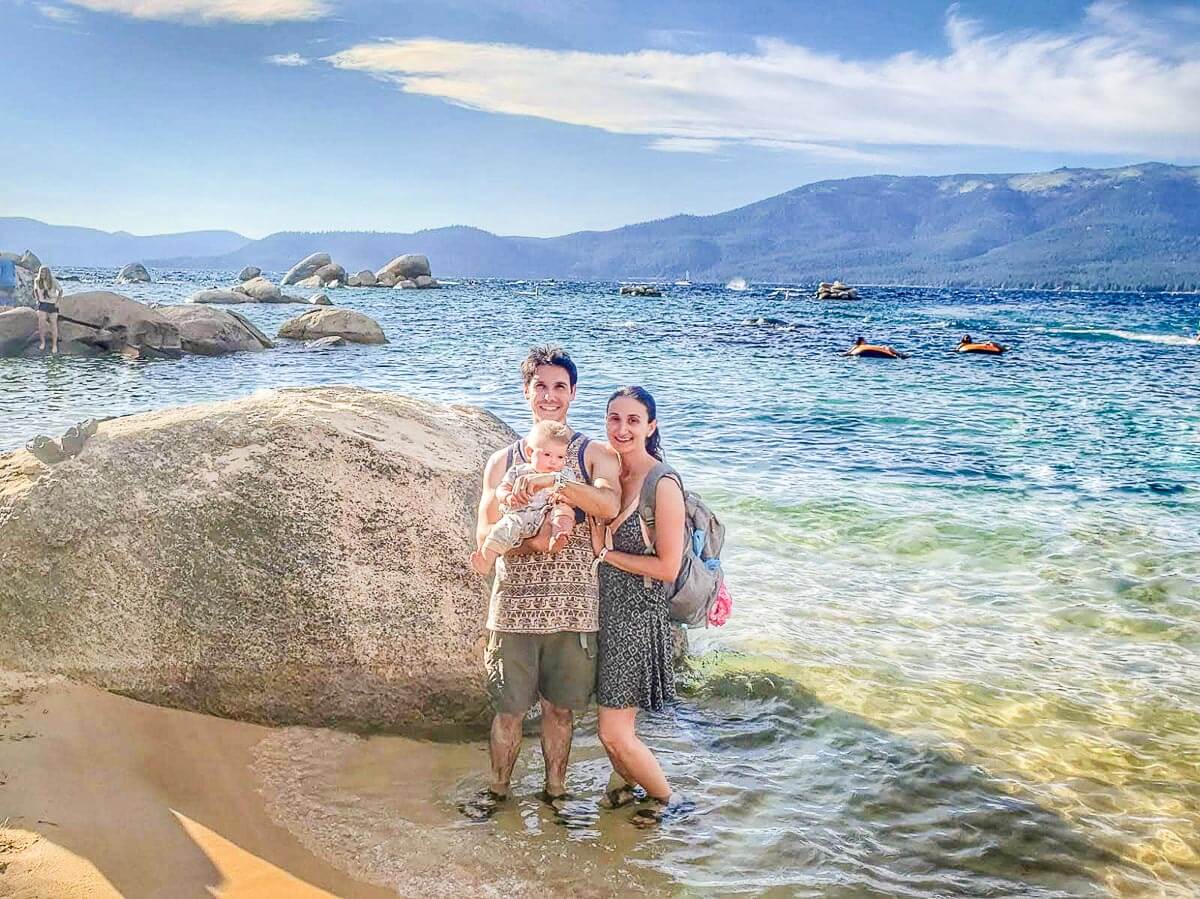 Lake Tahoe with Baby Lake Tahoe with a Baby