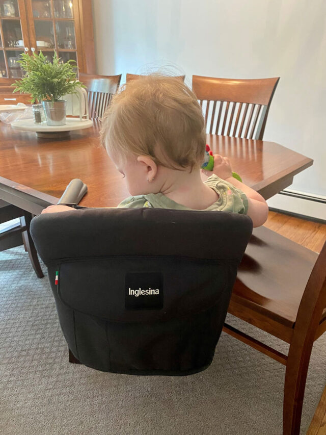 Inglesina Fast Table Chair Review Baby Can Travel