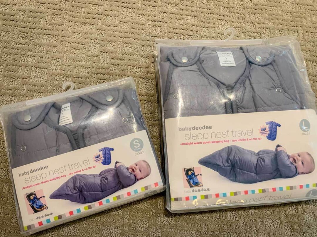 Our Baby Deedee Sleep Nest Travel Review A Baby Sleeping Bag for