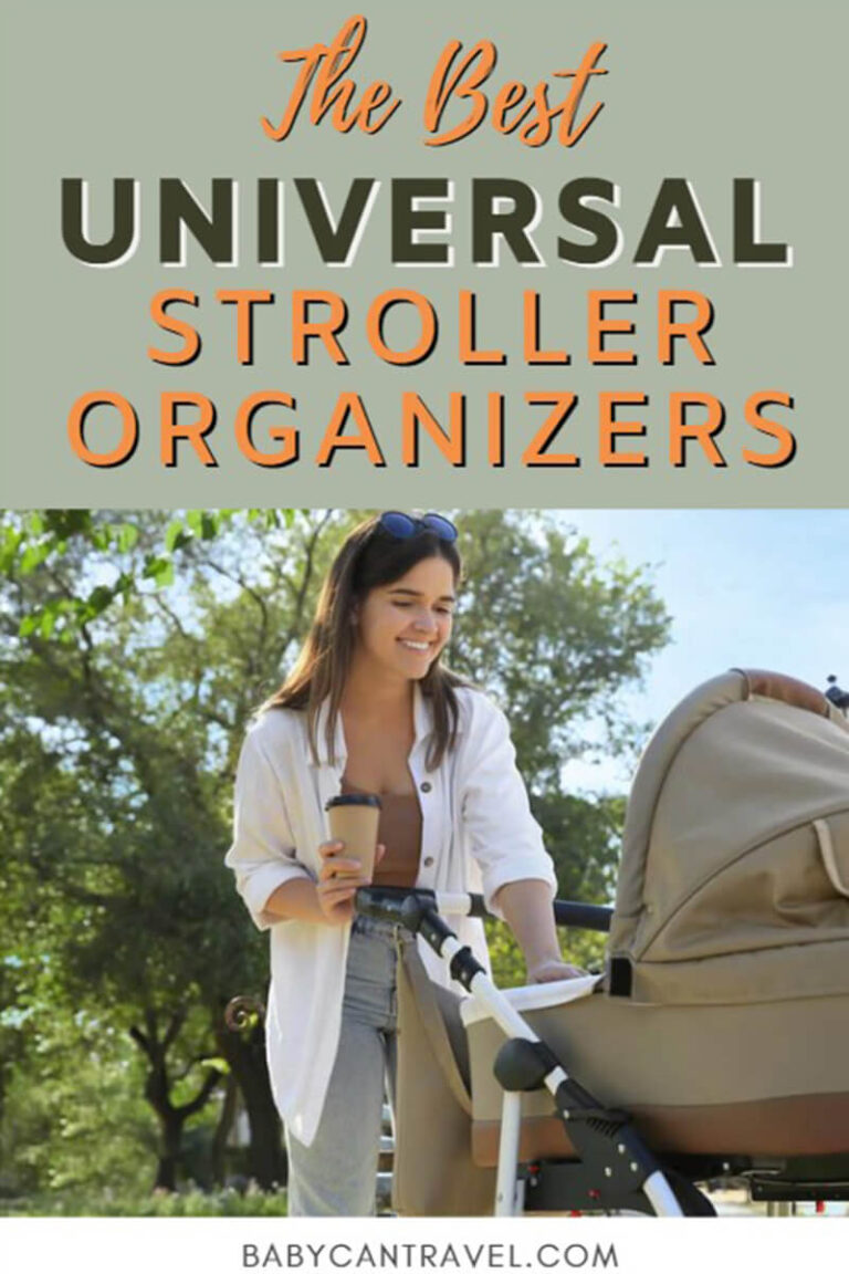 The 9 BEST Universal Stroller Organizers for Travel Baby Can Travel