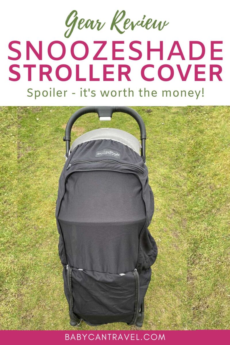 SnoozeShade Plus Stroller Cover It's PERFECT for Travel with Babies & Toddlers Baby Can Travel