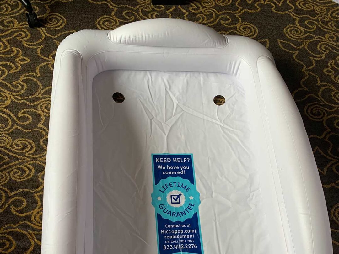 hiccapop Inflatable Toddler Bed The Toddler Travel Bed You NEED