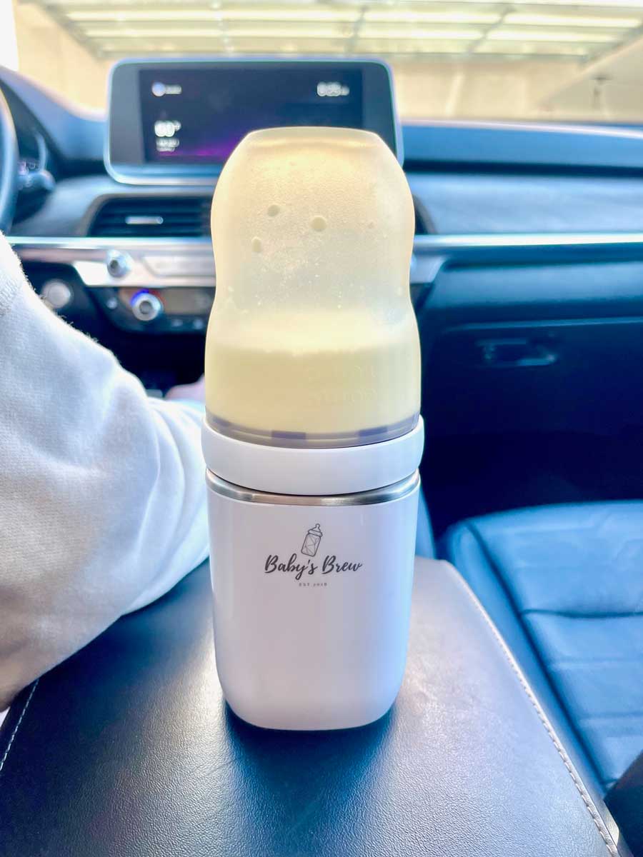 Baby's Brew Portable Bottle Warmer and How it Saved Me! Baby Can Travel