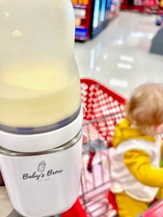 Baby's Brew Portable Bottle Warmer and How it Saved Me! Baby Can Travel