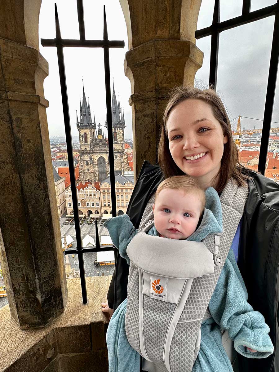 using a baby carrier in prague using a baby carrier in prague